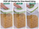 linoroso Food Storage Containers with Date Recording Lids-5 Pieces Set - Linoroso 
