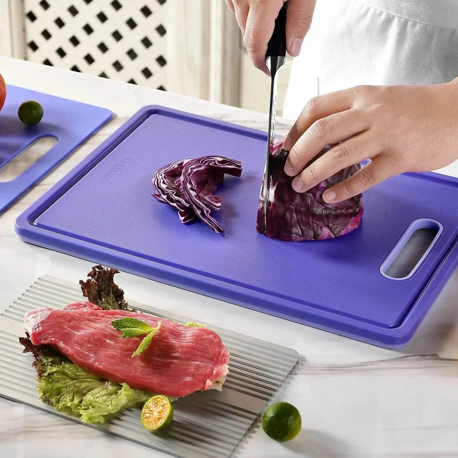 Linoroso GRIPMAX Cutting Board-Purple - Linoroso 