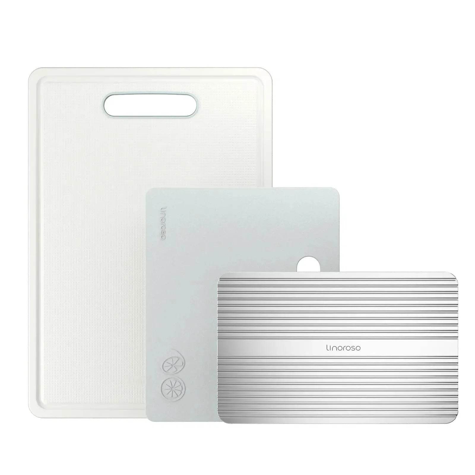 Linoroso GRIPMAX Cutting Board-Ivory White