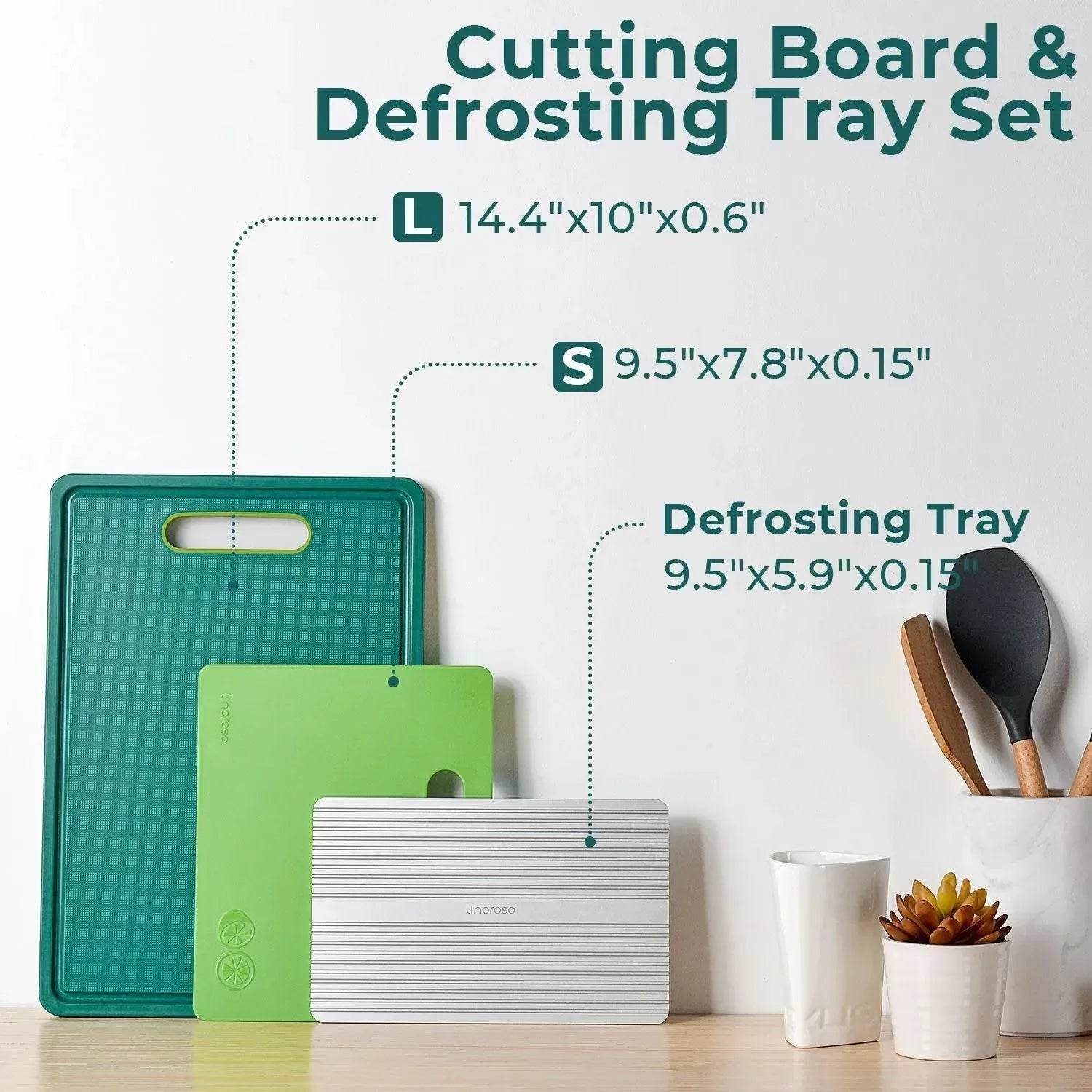 Linoroso GRIPMAX Cutting Board-Green - Linoroso 