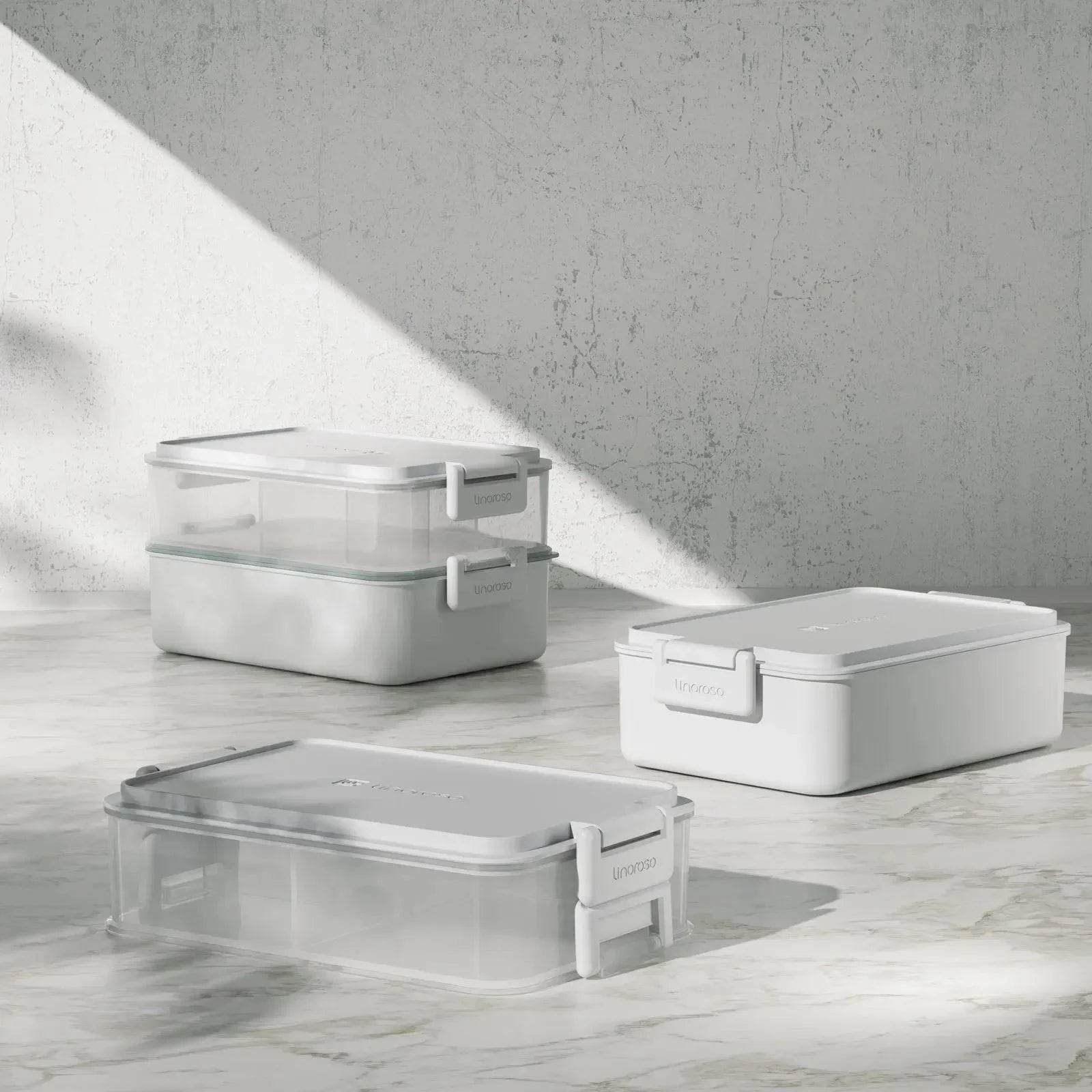 Linoroso Bento Box-Chalk White - Linoroso 