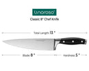Linoroso Classic 8 inch Chef Knife - Linoroso 