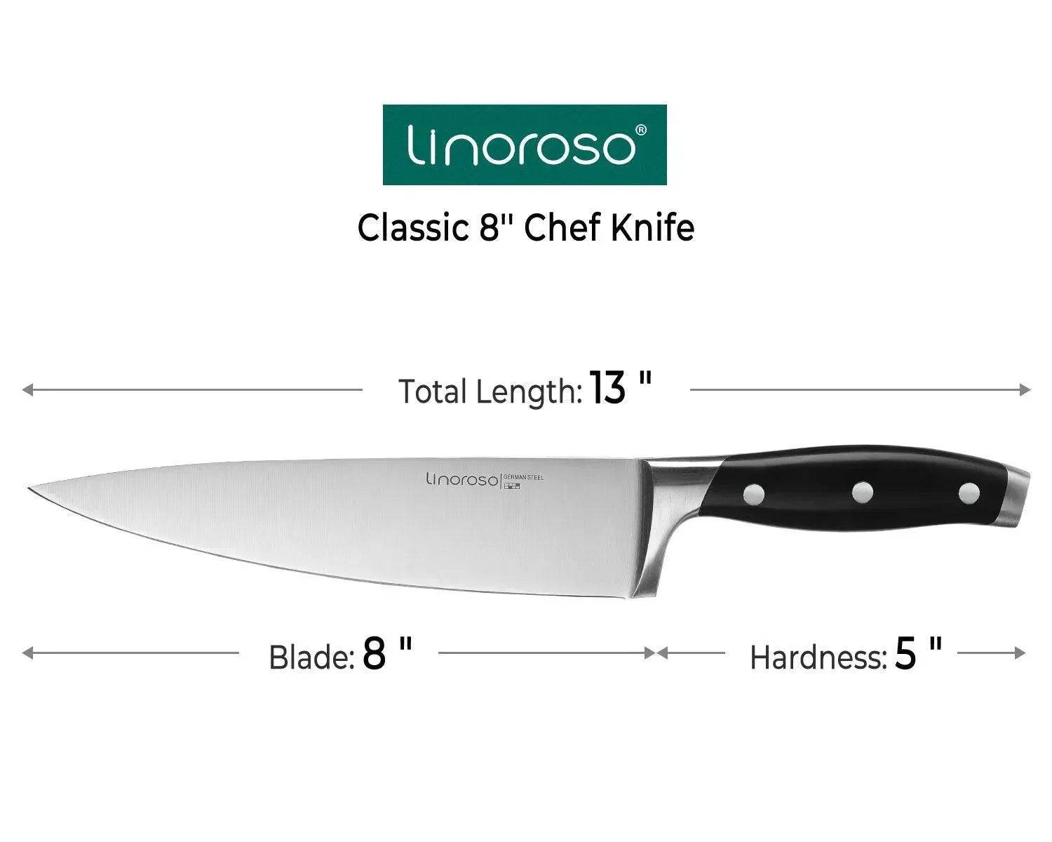 Linoroso Classic 8 inch Chef Knife