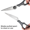 Linoroso Kitchen Scissors (Black) - Linoroso 