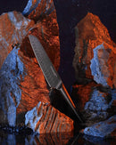 Linoroso 7 inch Santoku Knife - METEORITE Series - Linoroso 