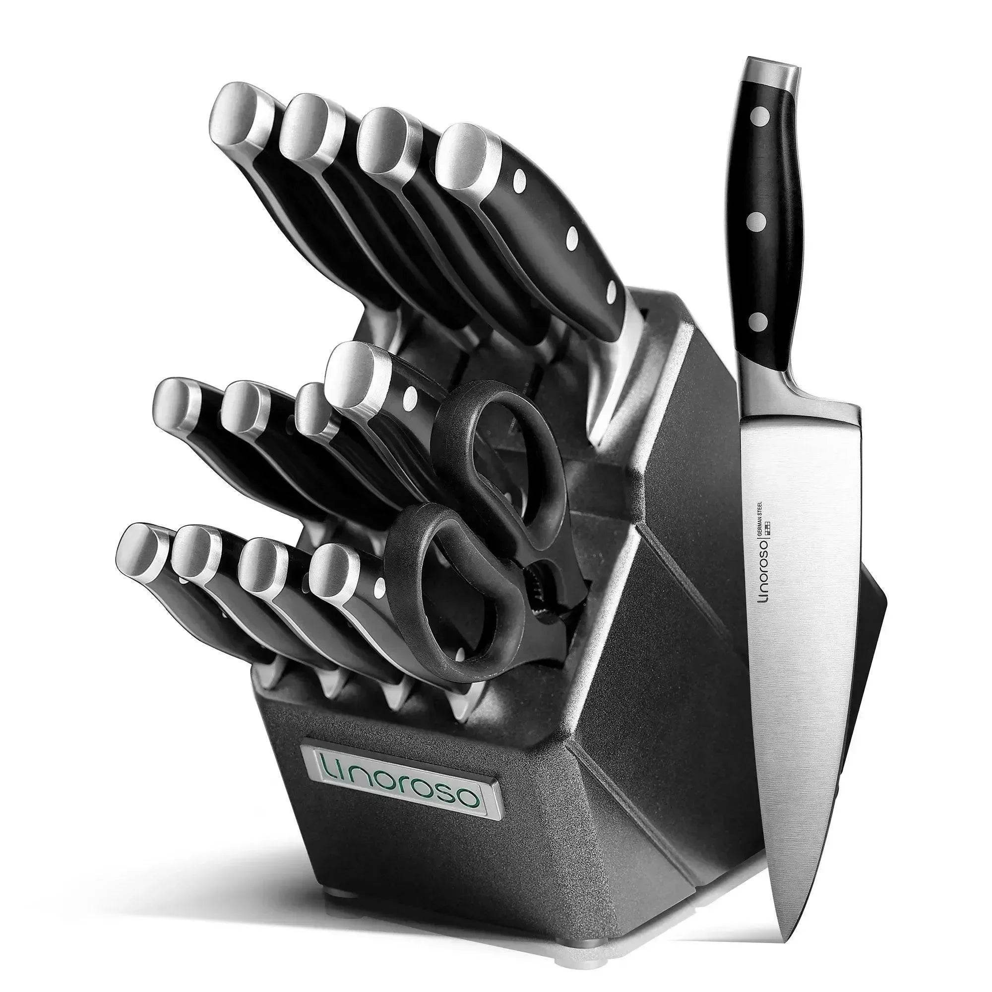 Linoroso Classic 14 Pieces Knife Sets